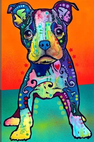 Pit Puppy Dean Russo Print