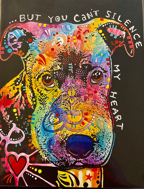 You Can't Silence My Heart Dean Russo Print