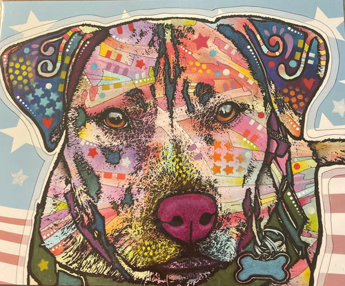 All American Dog Dean Russo Print