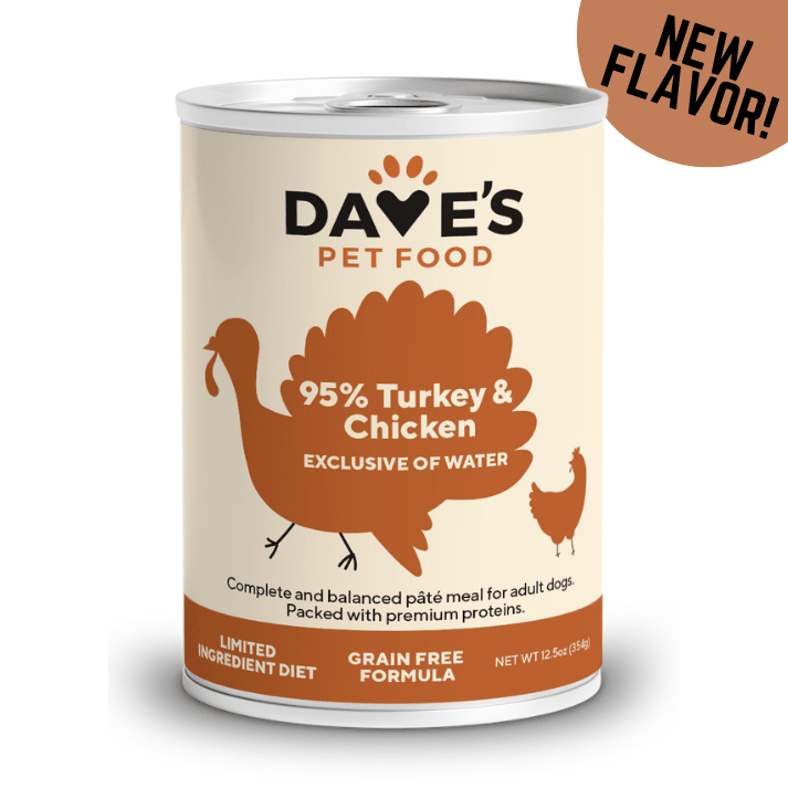 95% Premium Meats™ Turkey & Chicken For Dogs / 12.5 oz