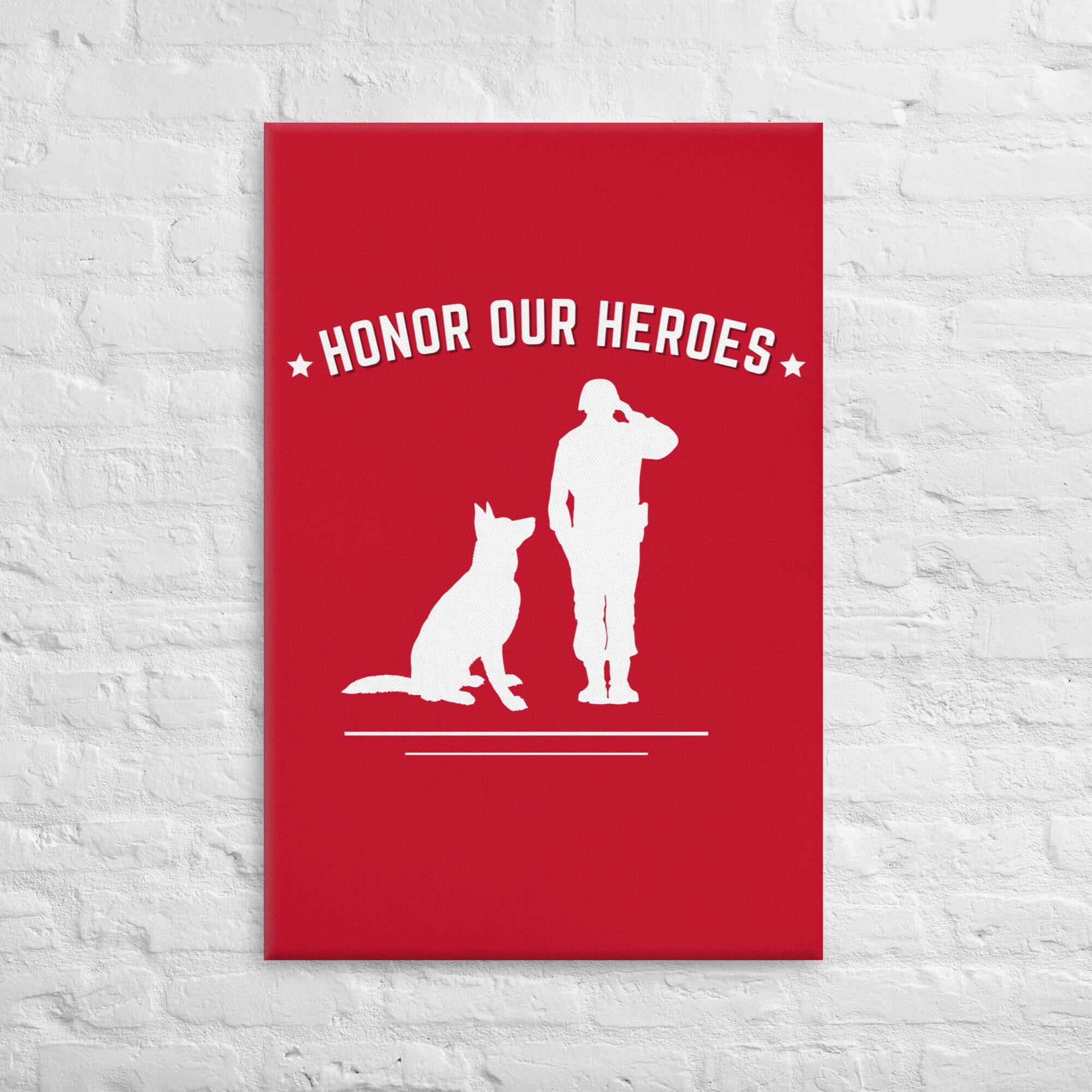 Honor Our Heroes (Wall Art)