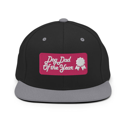 Dog Dad of the Year Snapback Hat