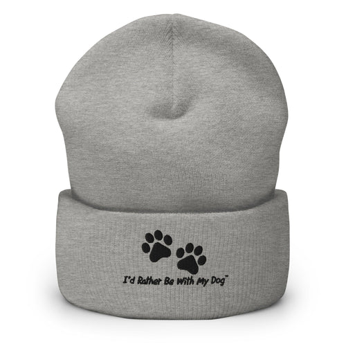 Basic Paw Print Beanie