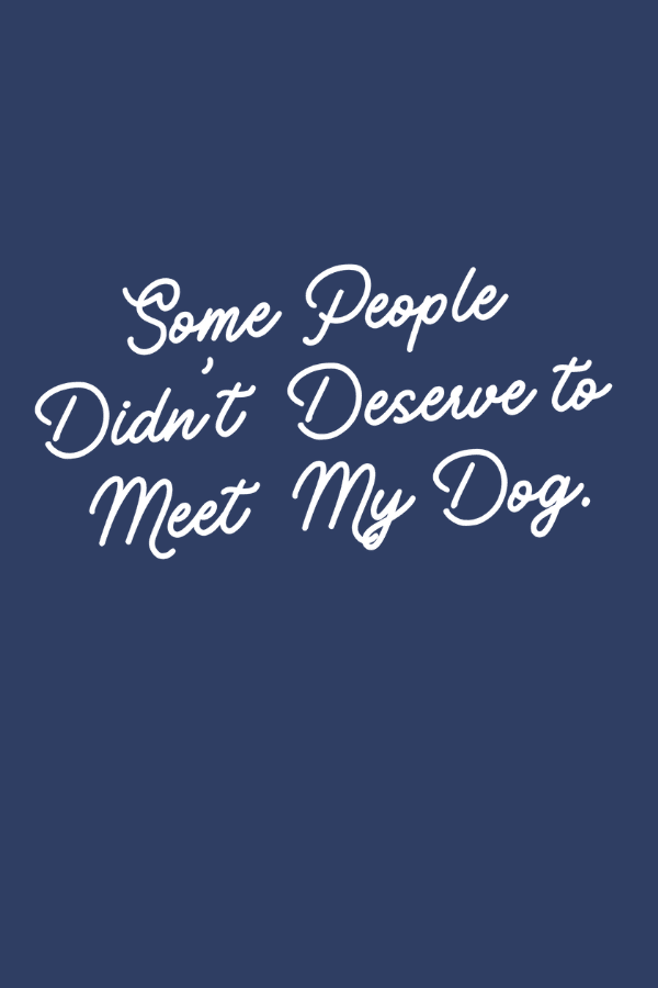 Meet My Dog Crewneck Sweatshirt (Unisex)