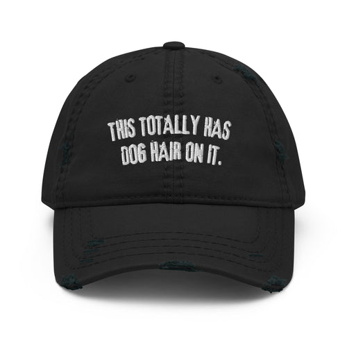 Dog Hair Vintage Distressed Hat