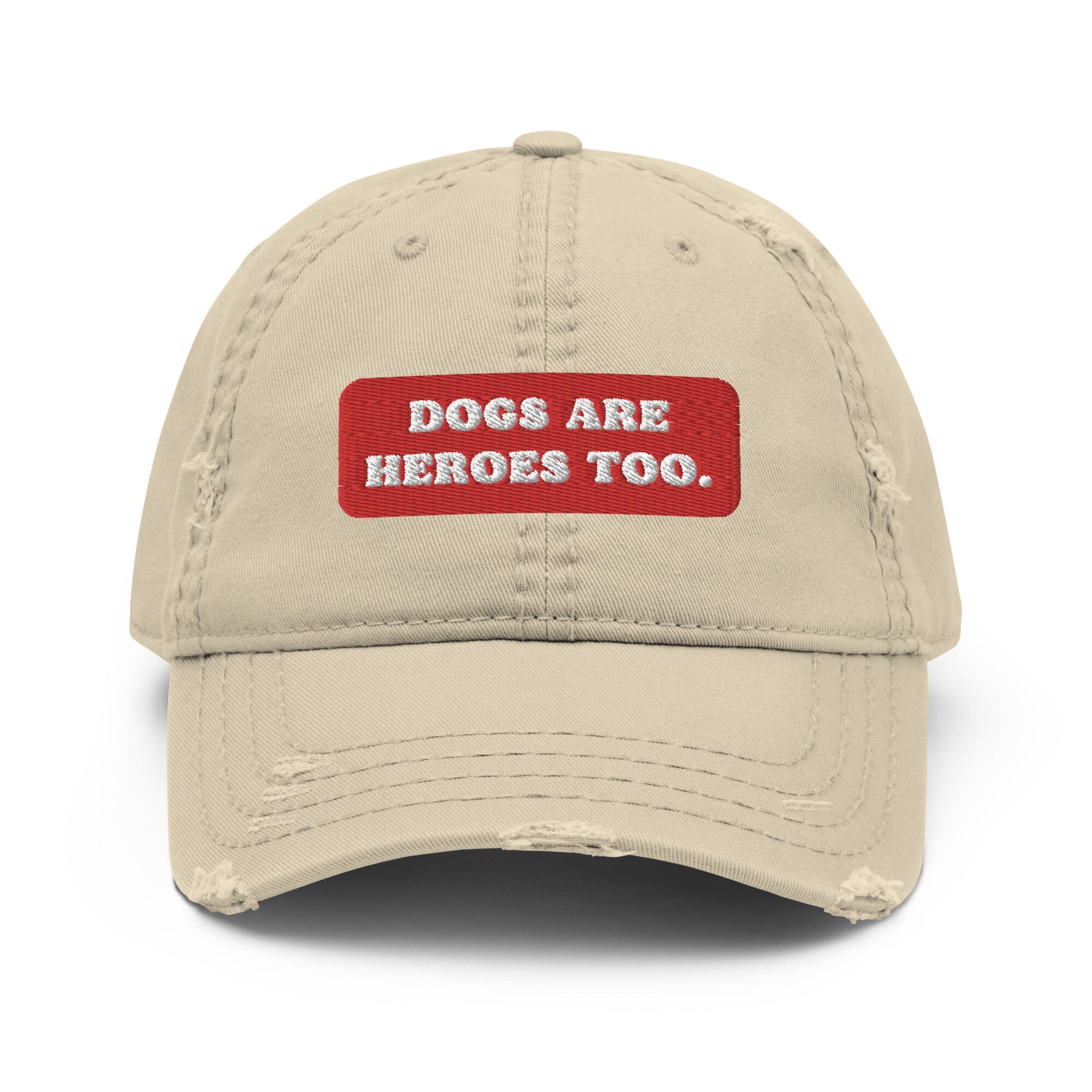 Heroes Too Distressed Dad Hat (100% Profit Donated)