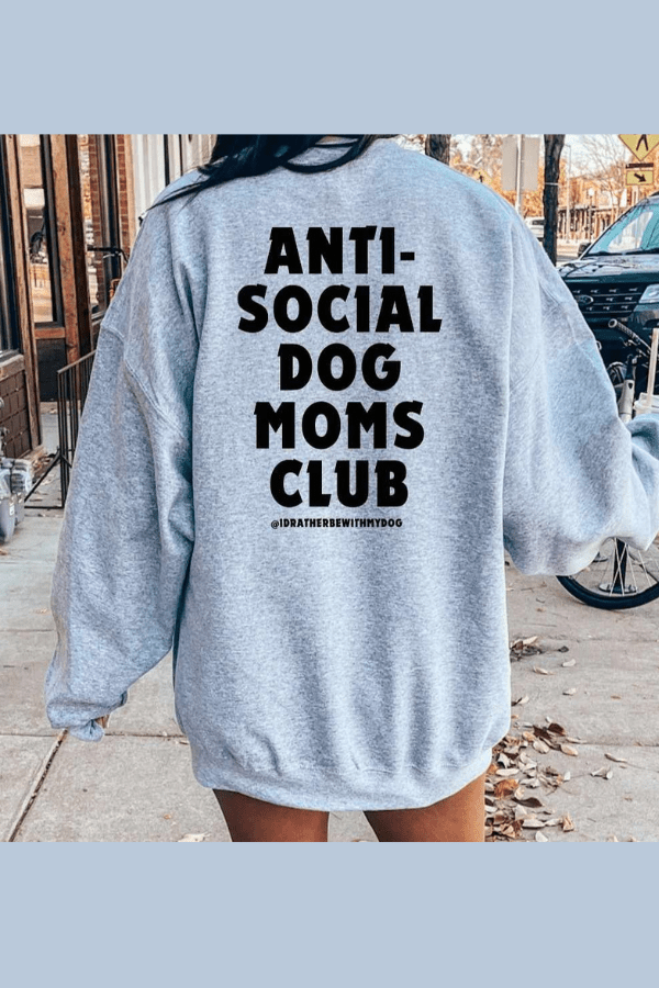 Anti - Social Crewneck Sweatshirt