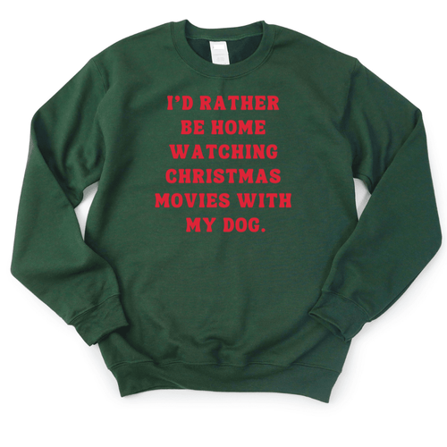 Christmas Movies Crewneck Sweatshirt (Unisex)