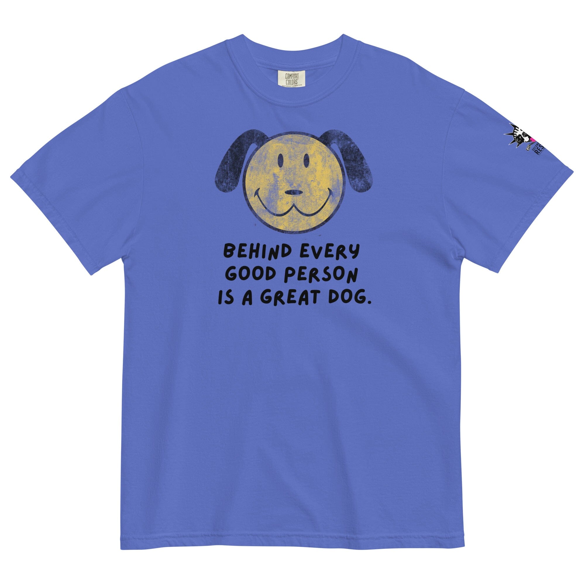 SMILEY UNISEX T PIGMENT DYED (NYCSCR)