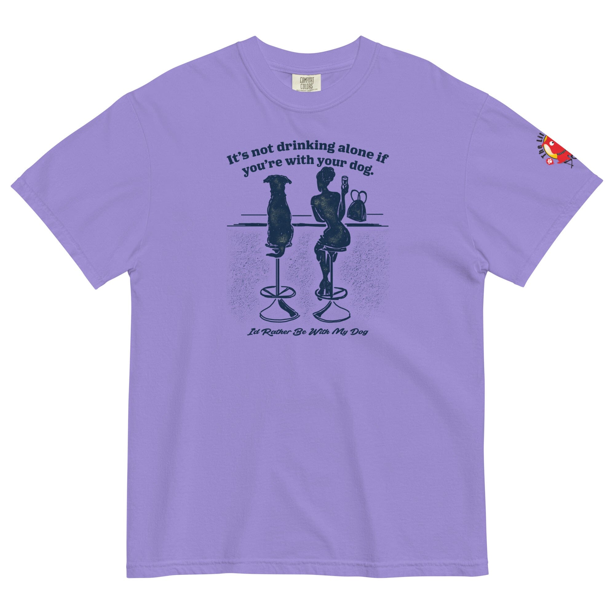 Ladies Drinker Uni T (The Little Red Dog)