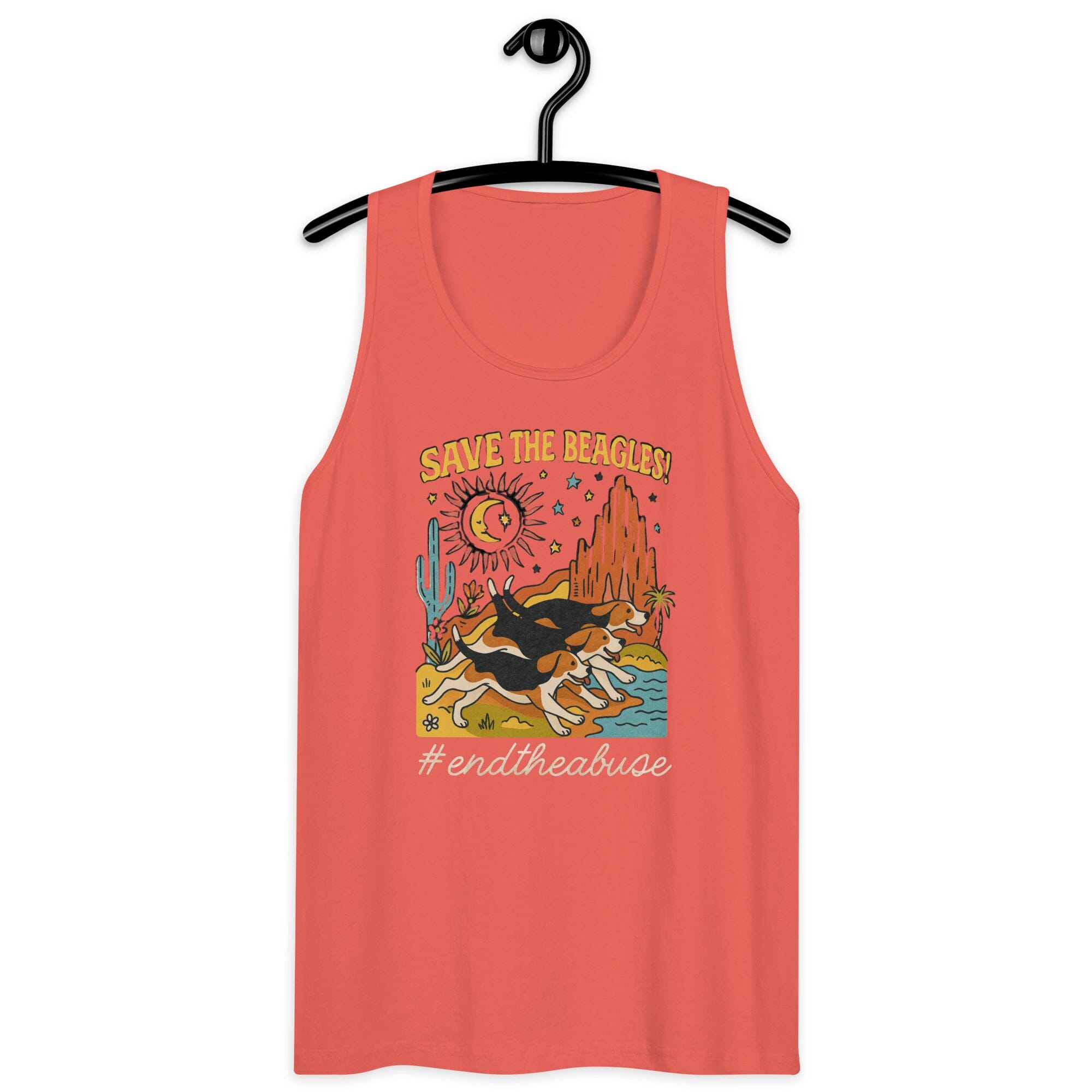 Save the Beagles Peace Uni Tank (ALL PROFIT DONATED)