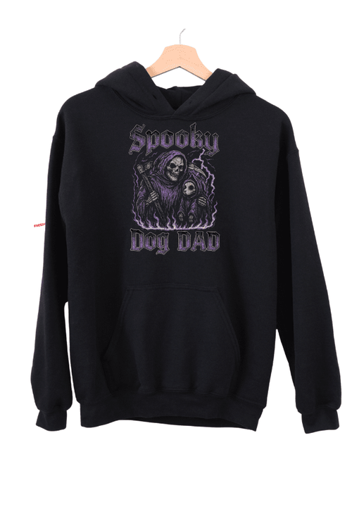 Spooky Dog Dad Uni Hoodie