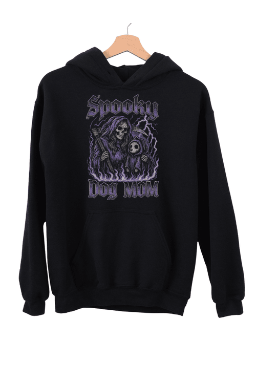 Spooky Dog Mom Uni Hoodie