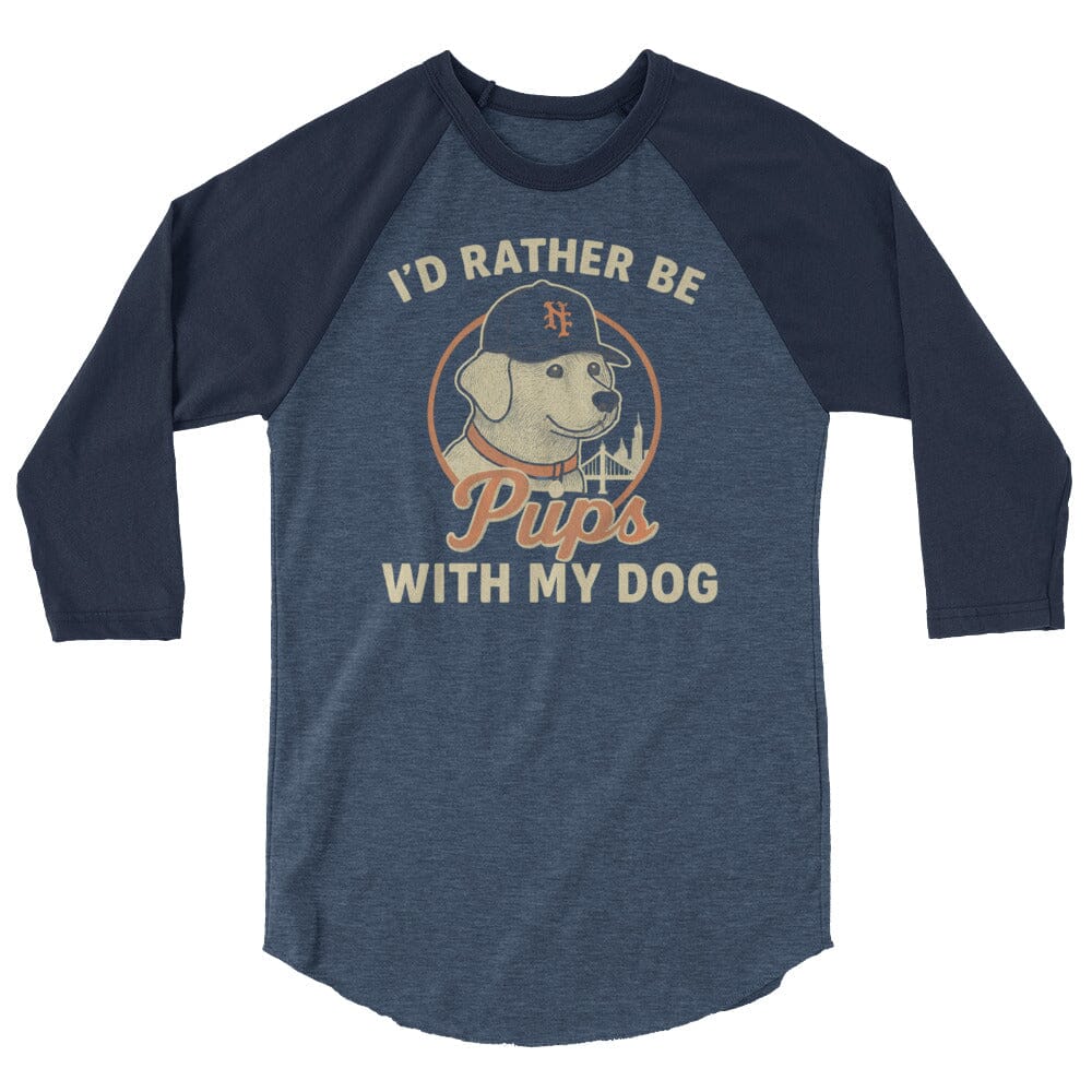 NY Pups Baseball Uni T