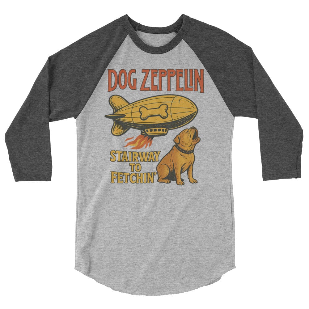 Dog Zeppelin Uni Baseball T