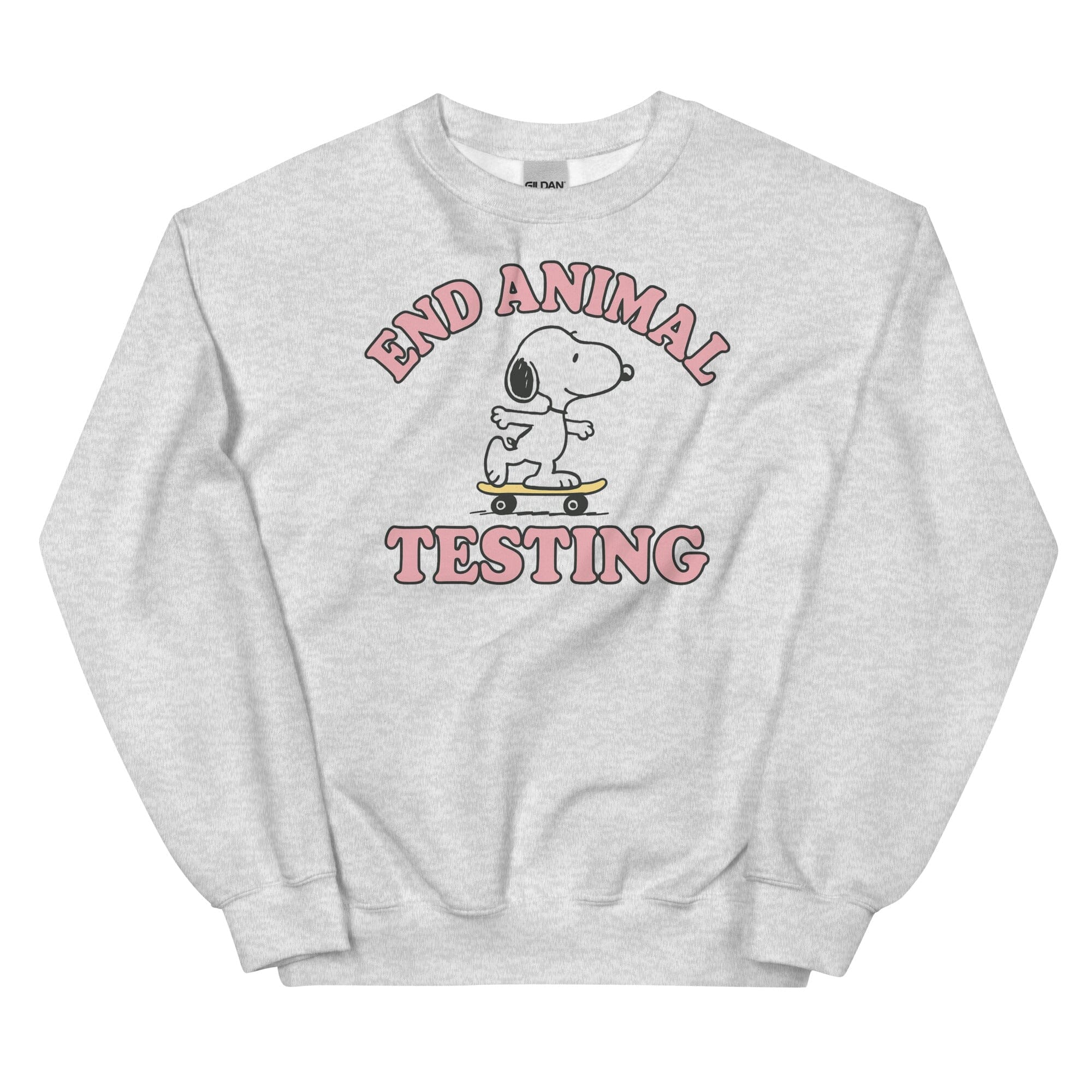 End Animal Testing Crewneck Sweatshirt (ALL PROFIT DONATED)