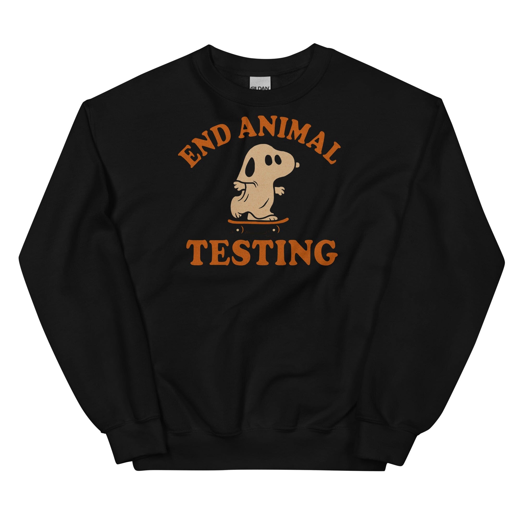 End Animal Testing Ghost Sweatshirt (ALL PROFIT DONATED)