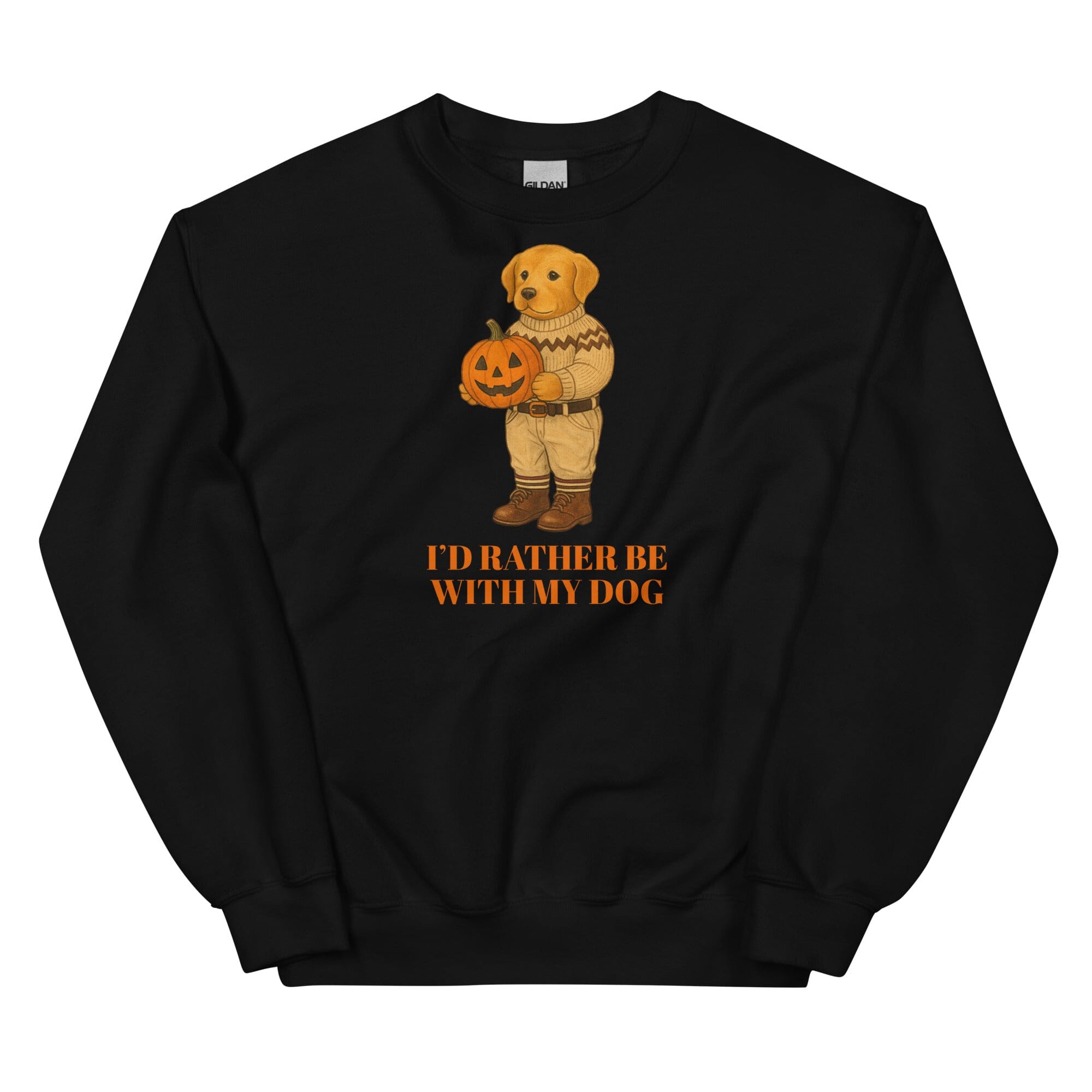 Doggo Halloween Vibes Crewneck Sweasthirt