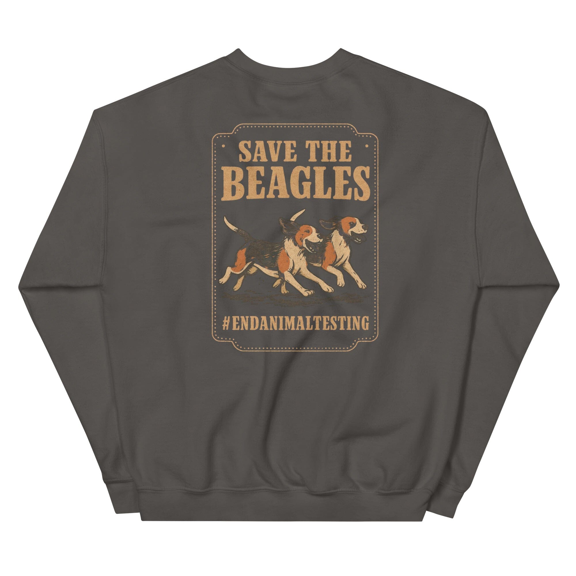 Save the Beagles Western Crewneck (ALL PROFIT DONATED)