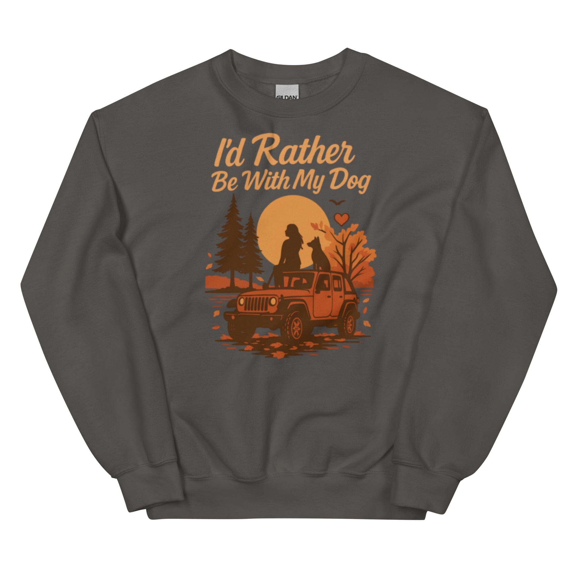 Fall Jeep Vibes Crewneck Sweatshirt