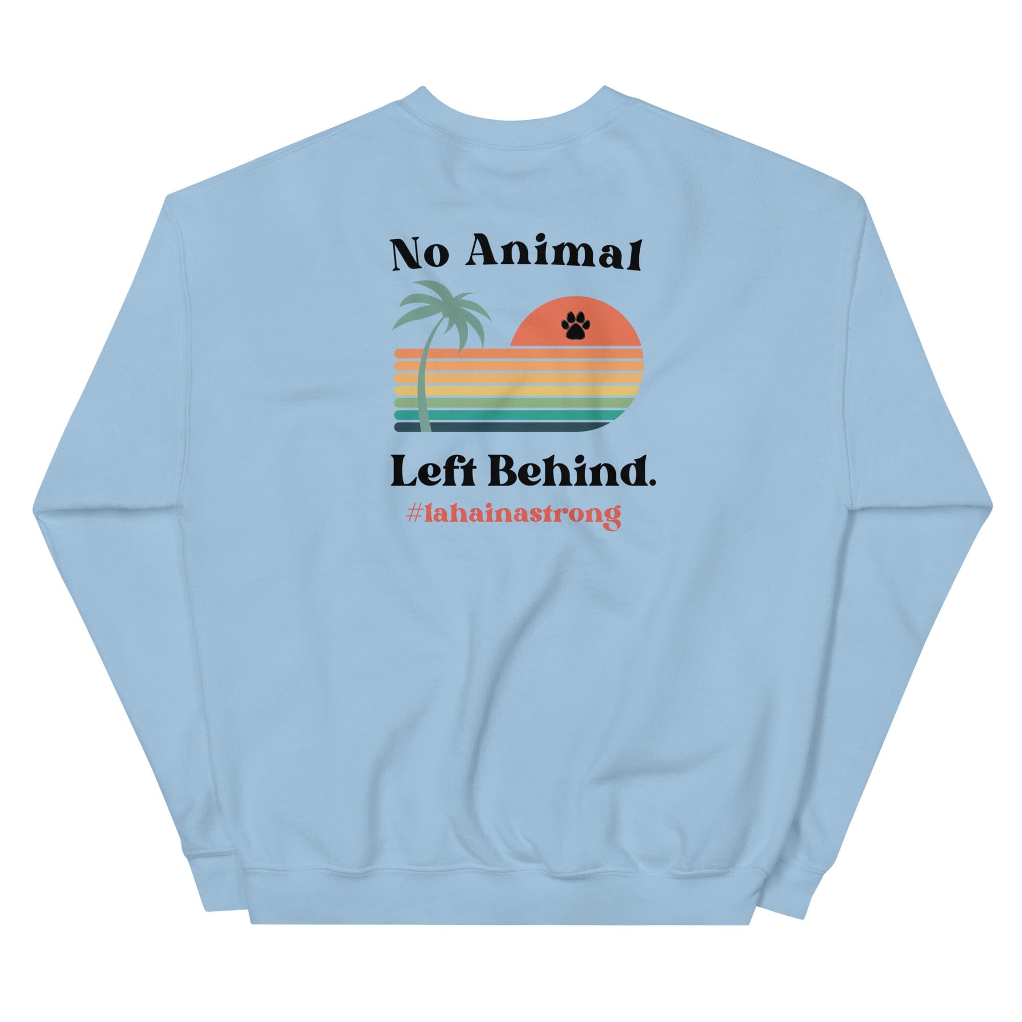No Animal Crewneck Sweatshirt (Unisex)