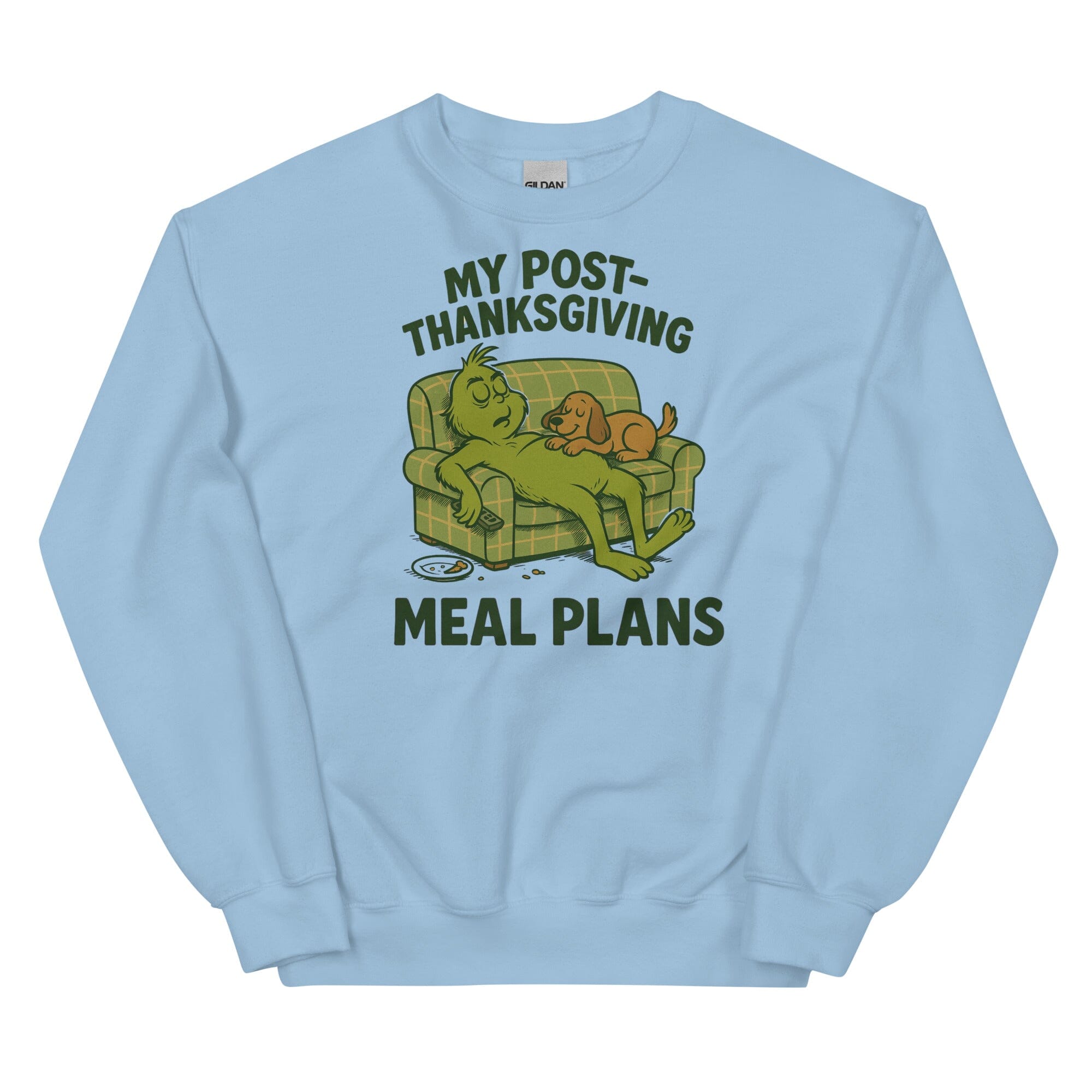Post Meal Plans Crewneck Sweatshirt