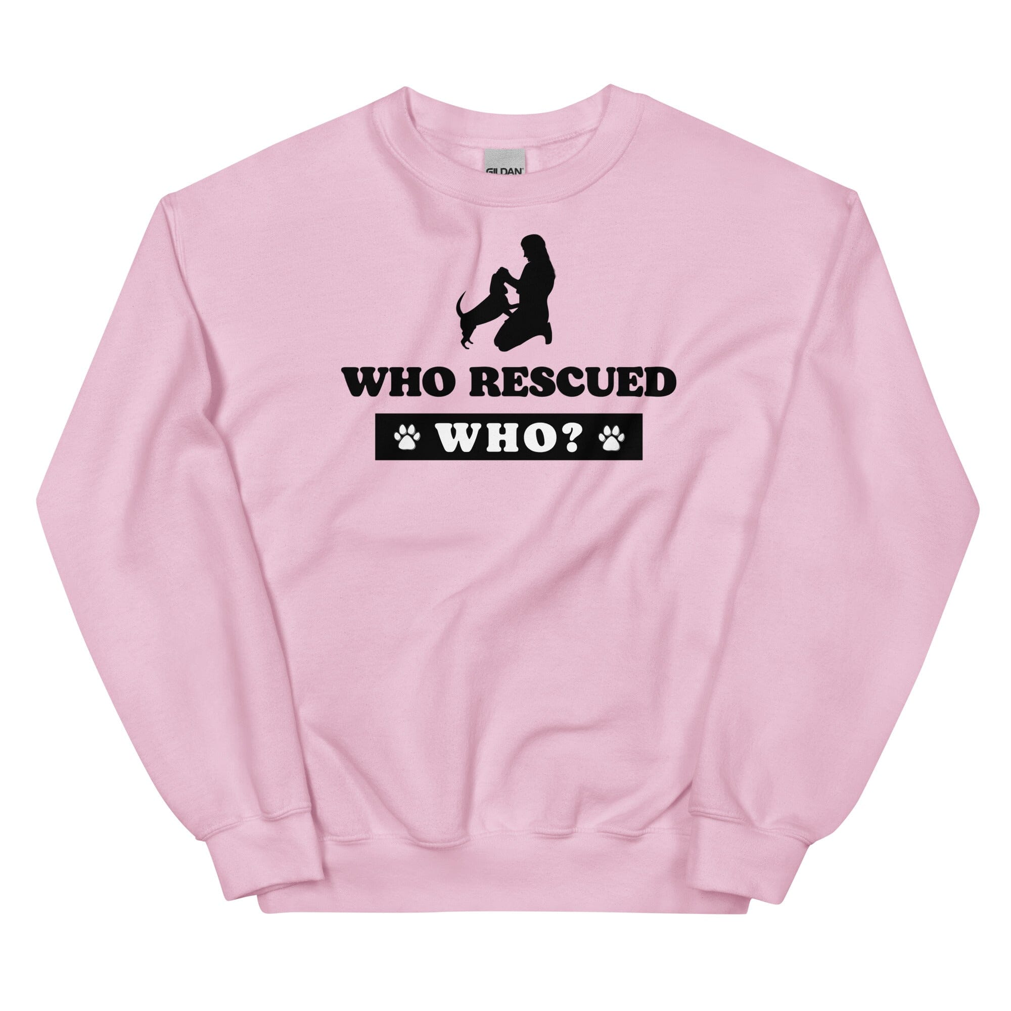 Rescued Who Crewneck Sweatshirt