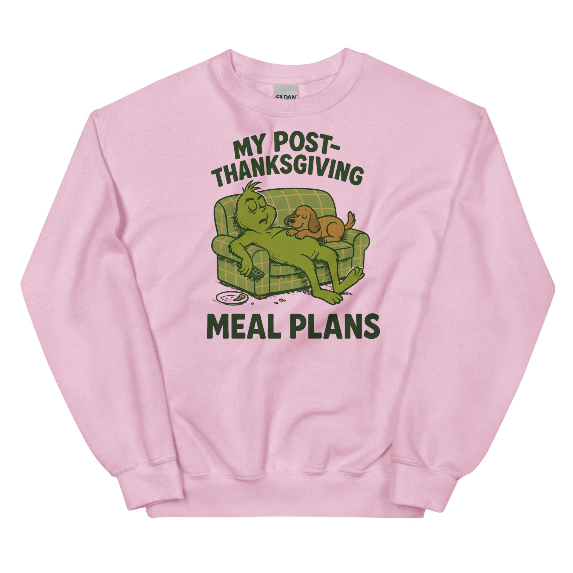 Post Meal Plans Crewneck Sweatshirt