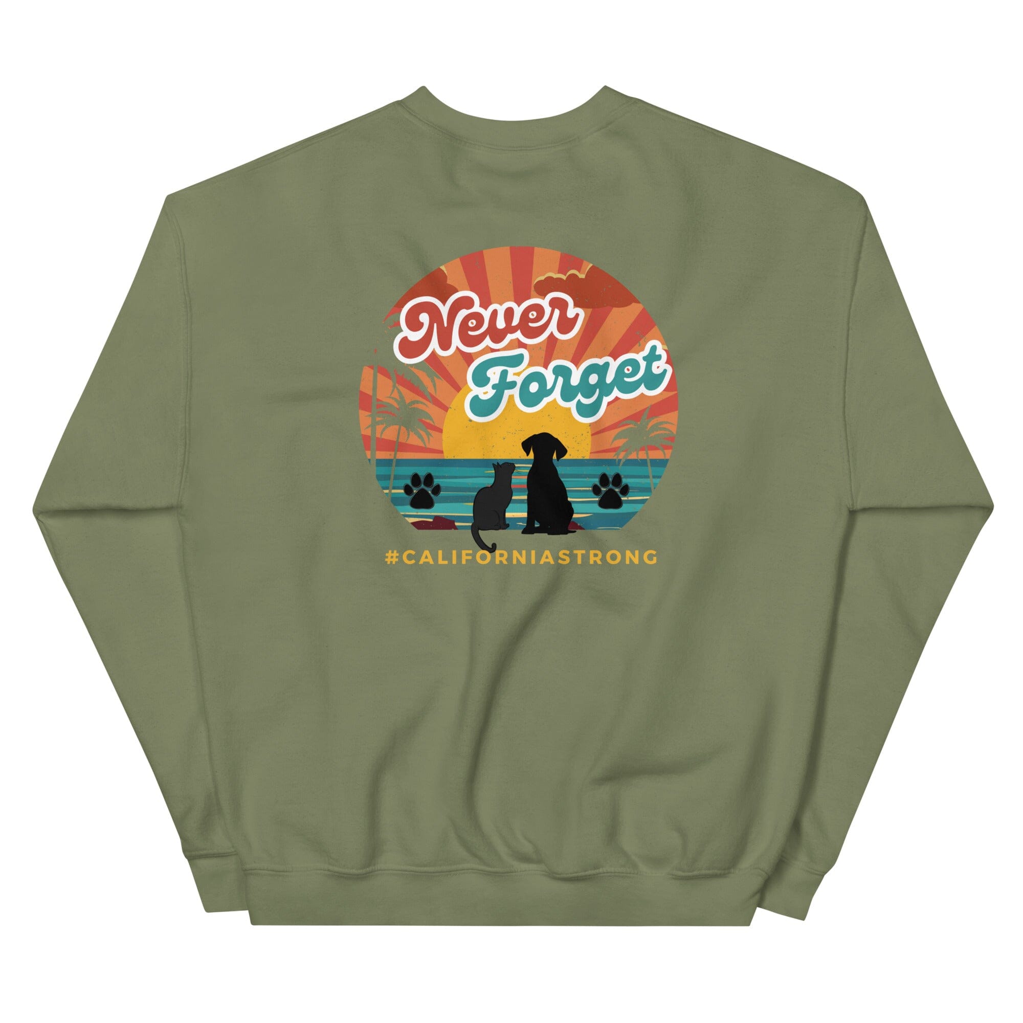 Never Forget Crewneck Sweatshirt (100% Profit Donated)