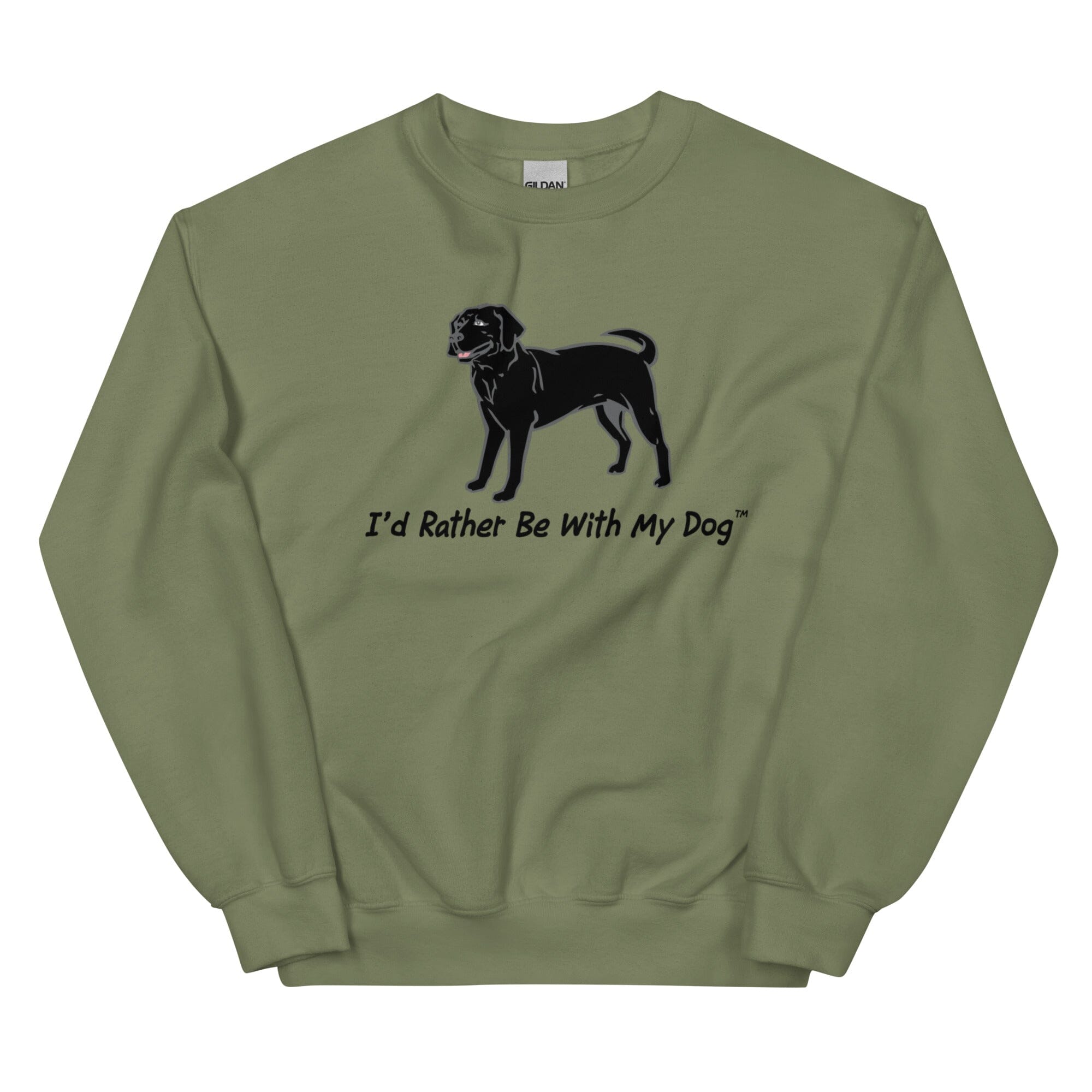 BLACK LAB CREWNECK SWEATSHIRT (UNISEX)