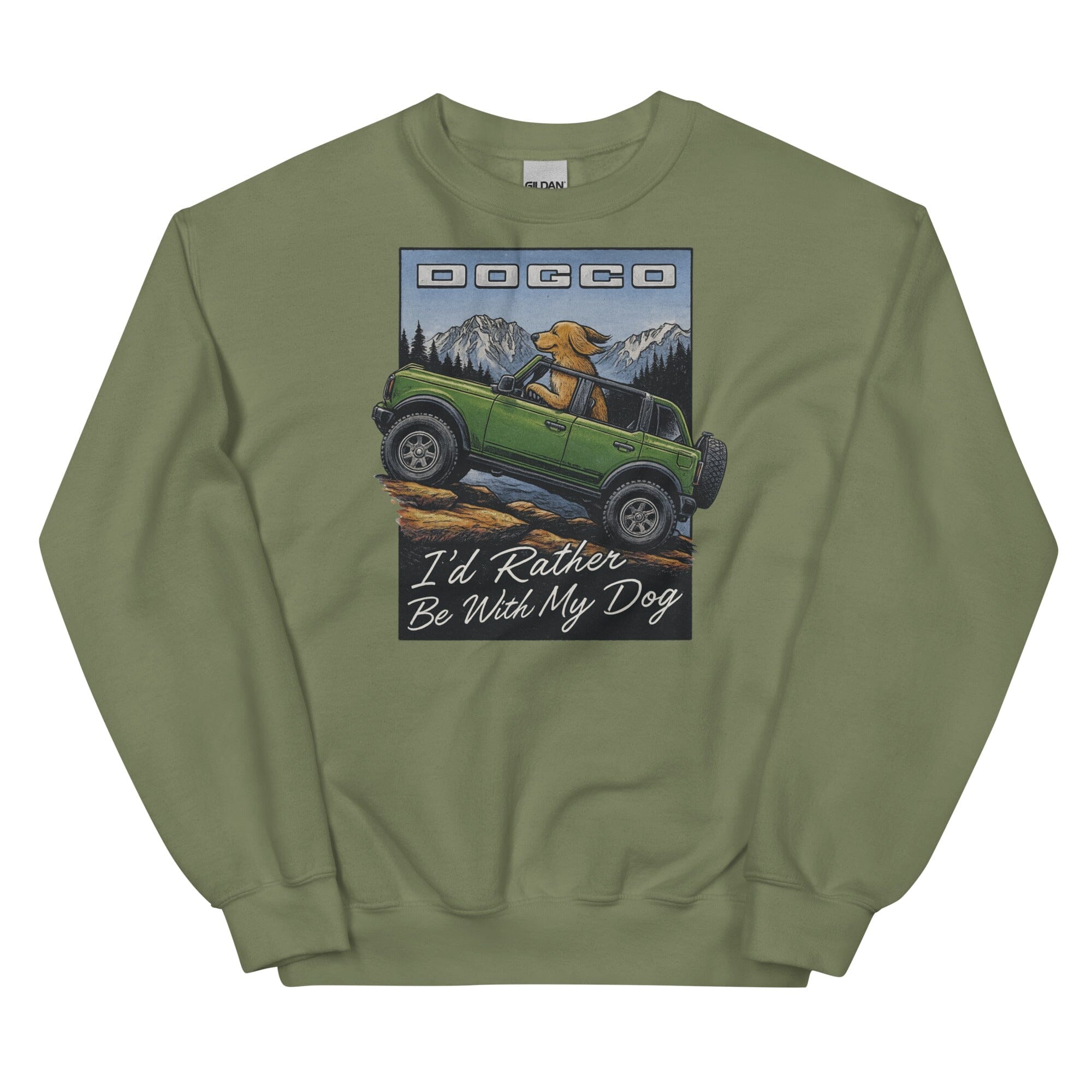Mountain Dogco Vibes Crewneck Sweatshirt