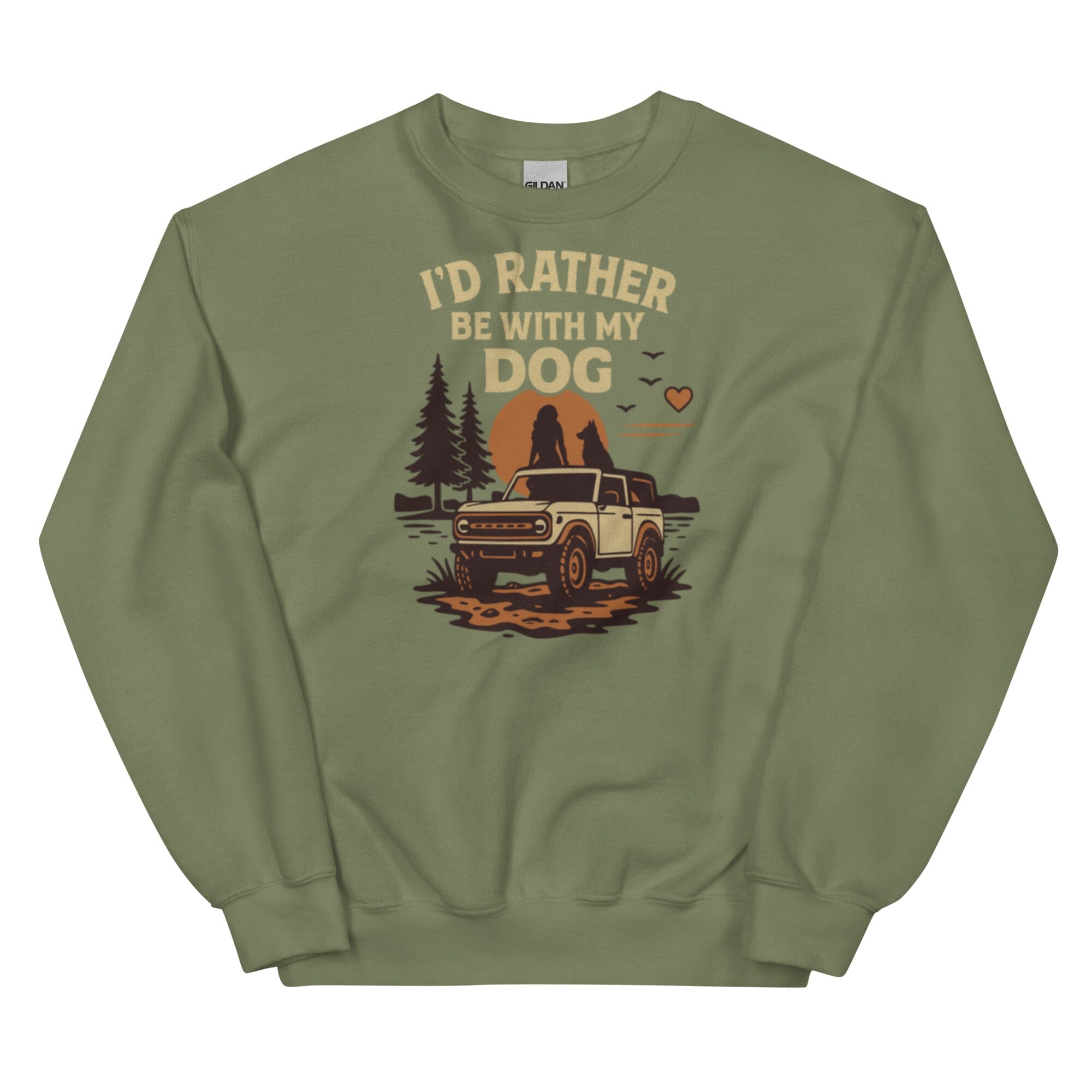 Bronco Vibes Uni Crewneck Sweatshirt