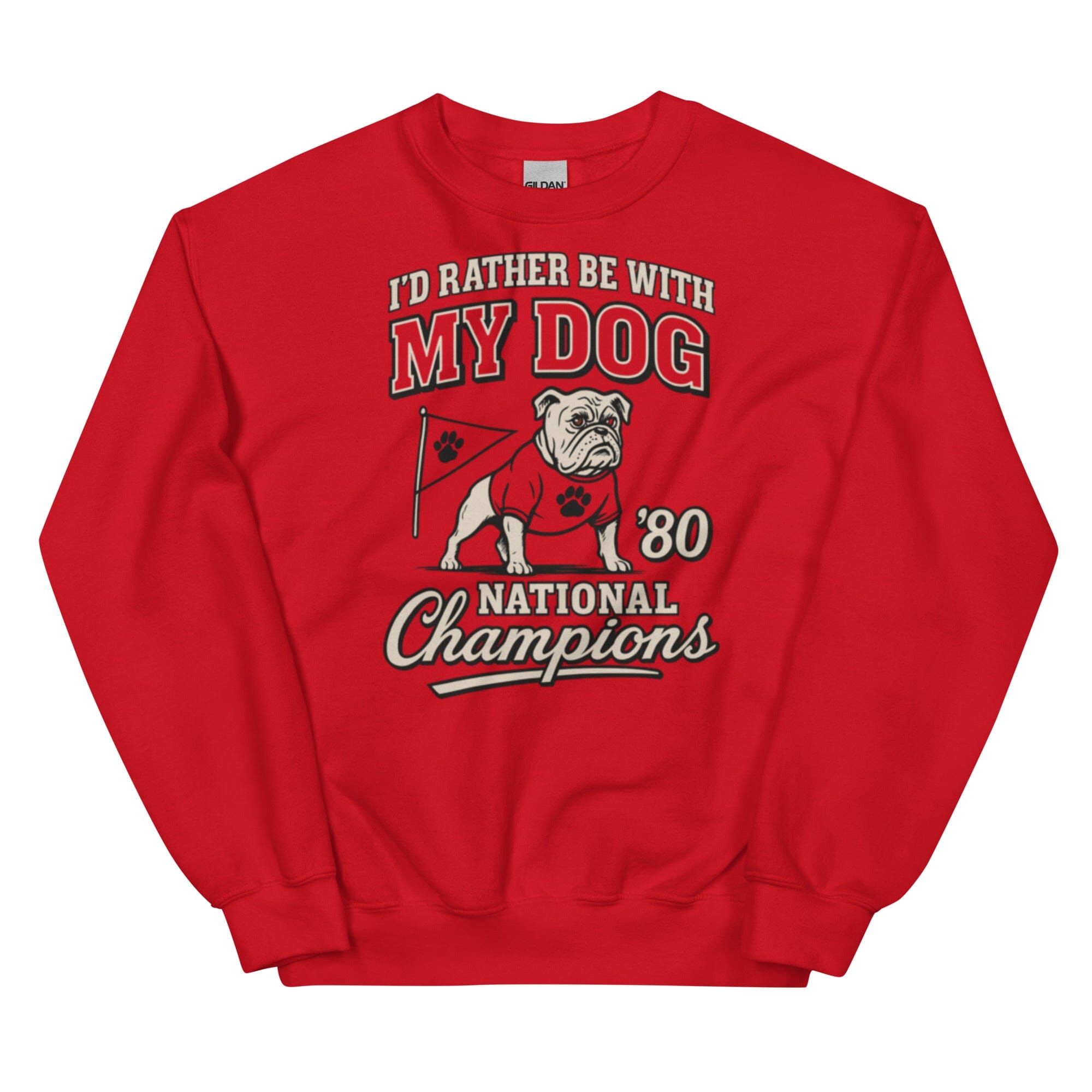 GA 80 Champs Uni Crewneck Sweatshirt