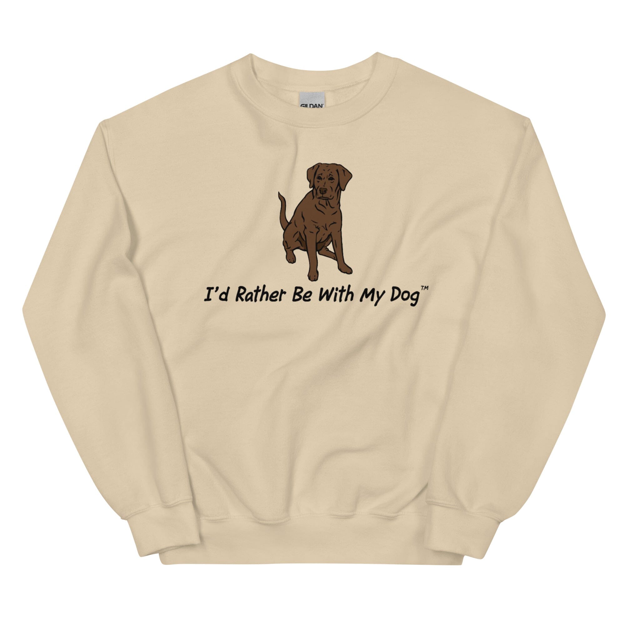 Chocolate Lab Unisex Sweatshirt