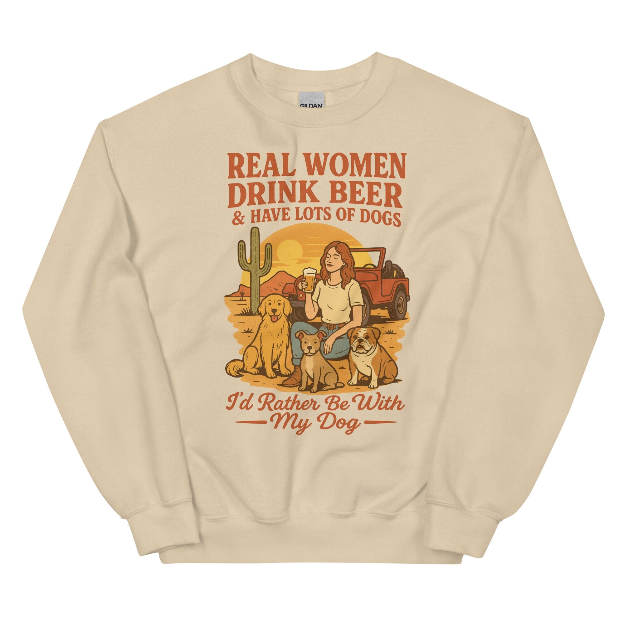 Women & Beer Crewneck Sweatshirt