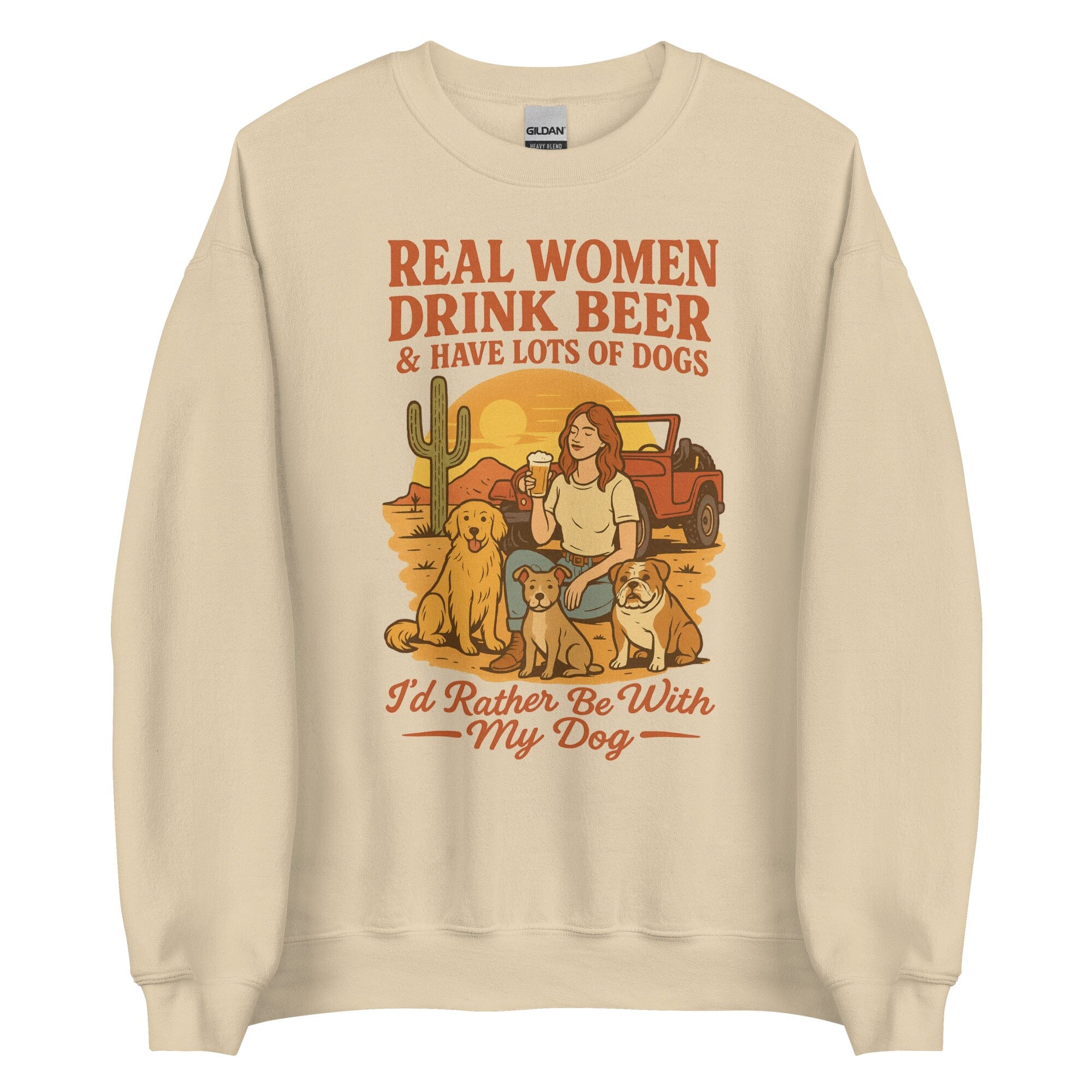 Women & Beer RRLV Crewneck Sweatshirt