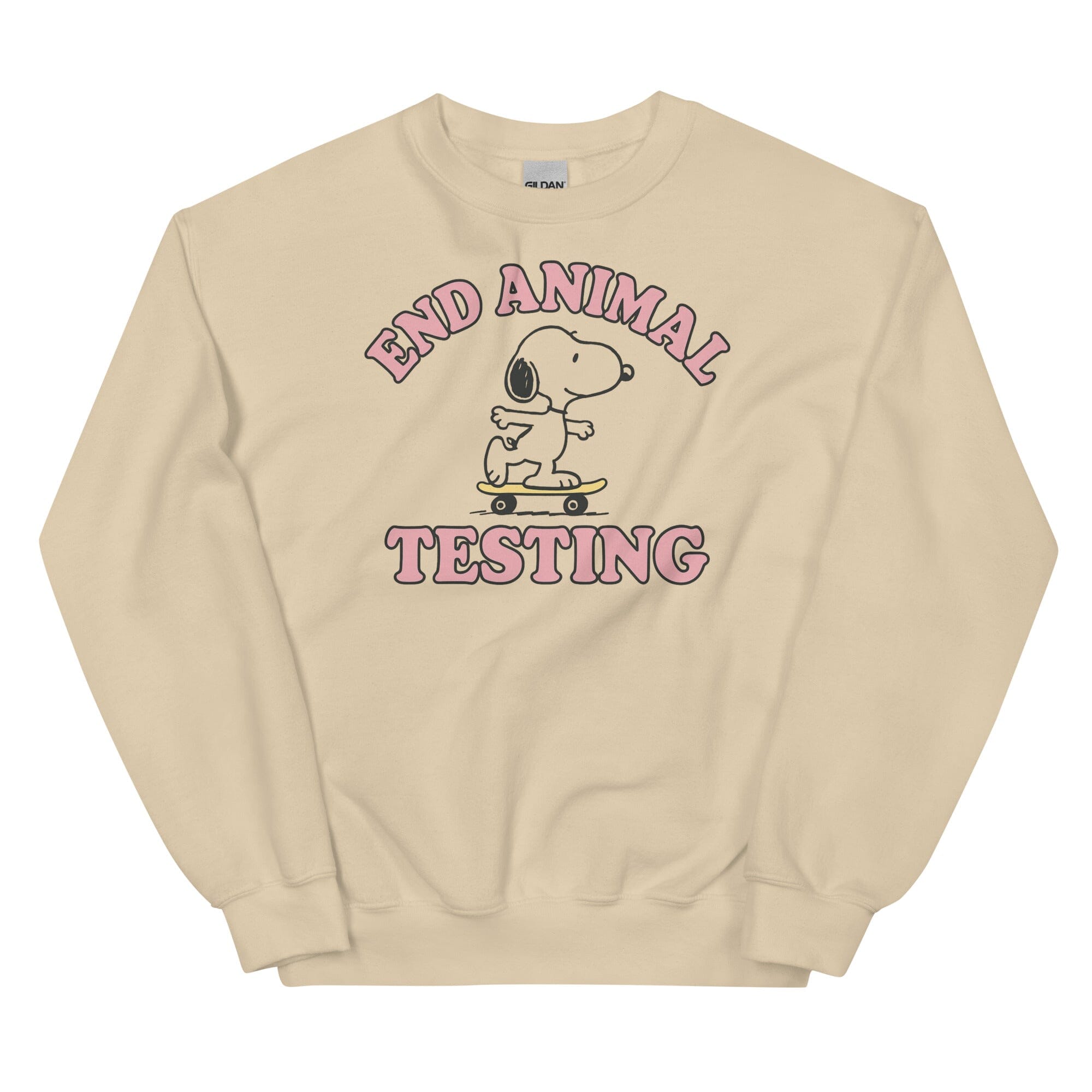 End Animal Testing Crewneck Sweatshirt (ALL PROFIT DONATED)