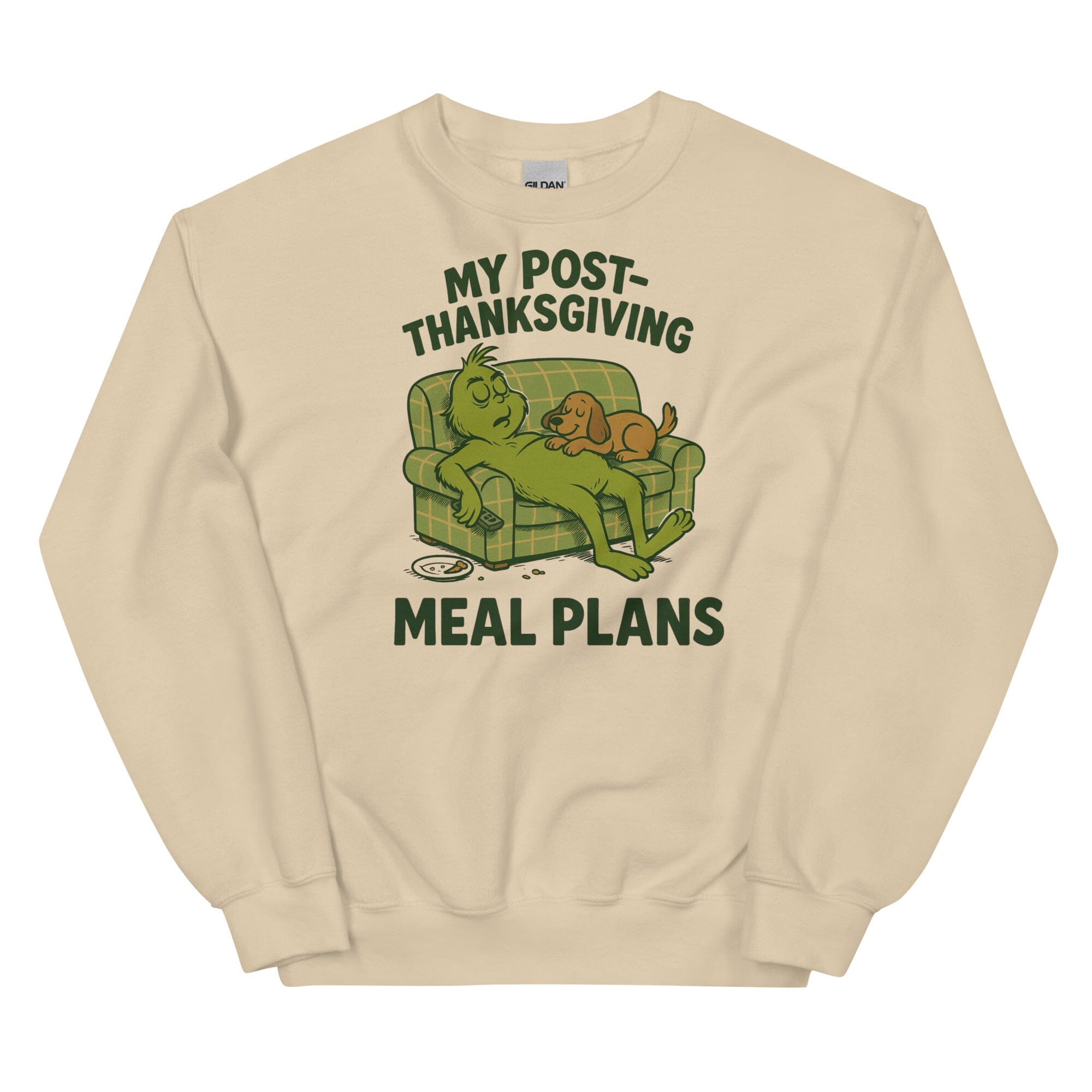 Post Meal Plans Crewneck Sweatshirt