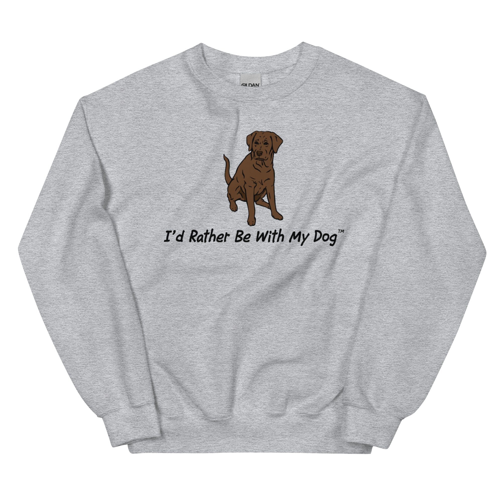 Chocolate Lab Unisex Sweatshirt