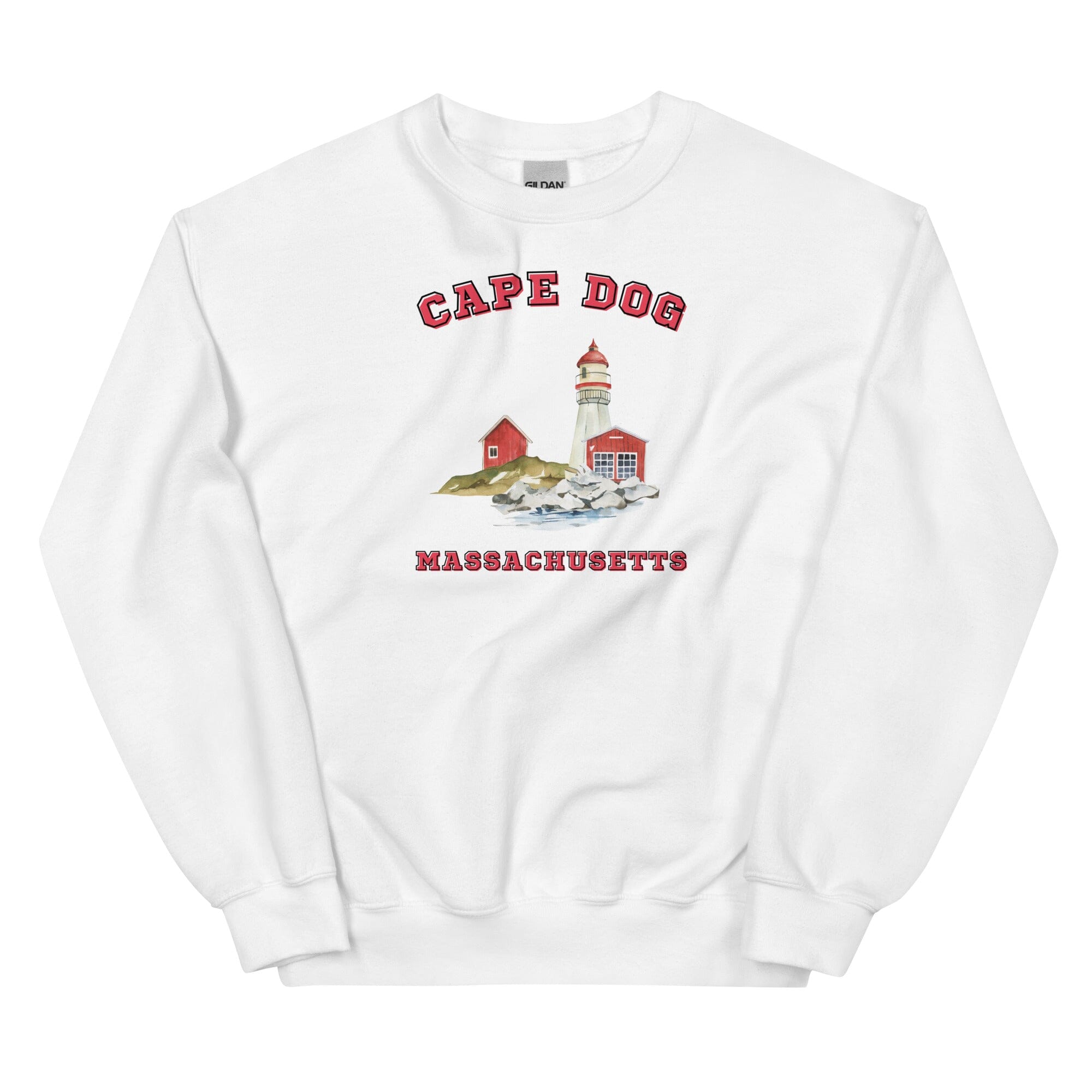 Cape Dog Crewneck Sweatshirt (Unisex)