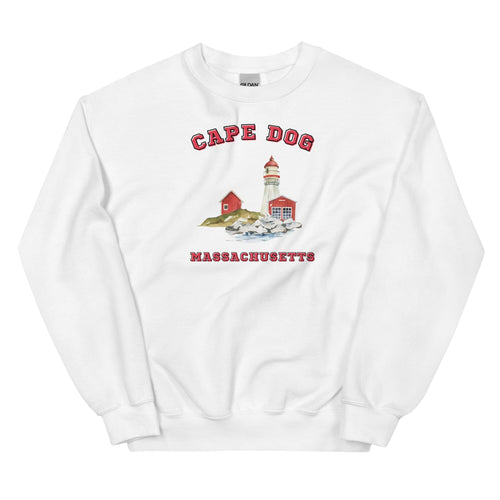 Cape Dog Crewneck Sweatshirt (Unisex)