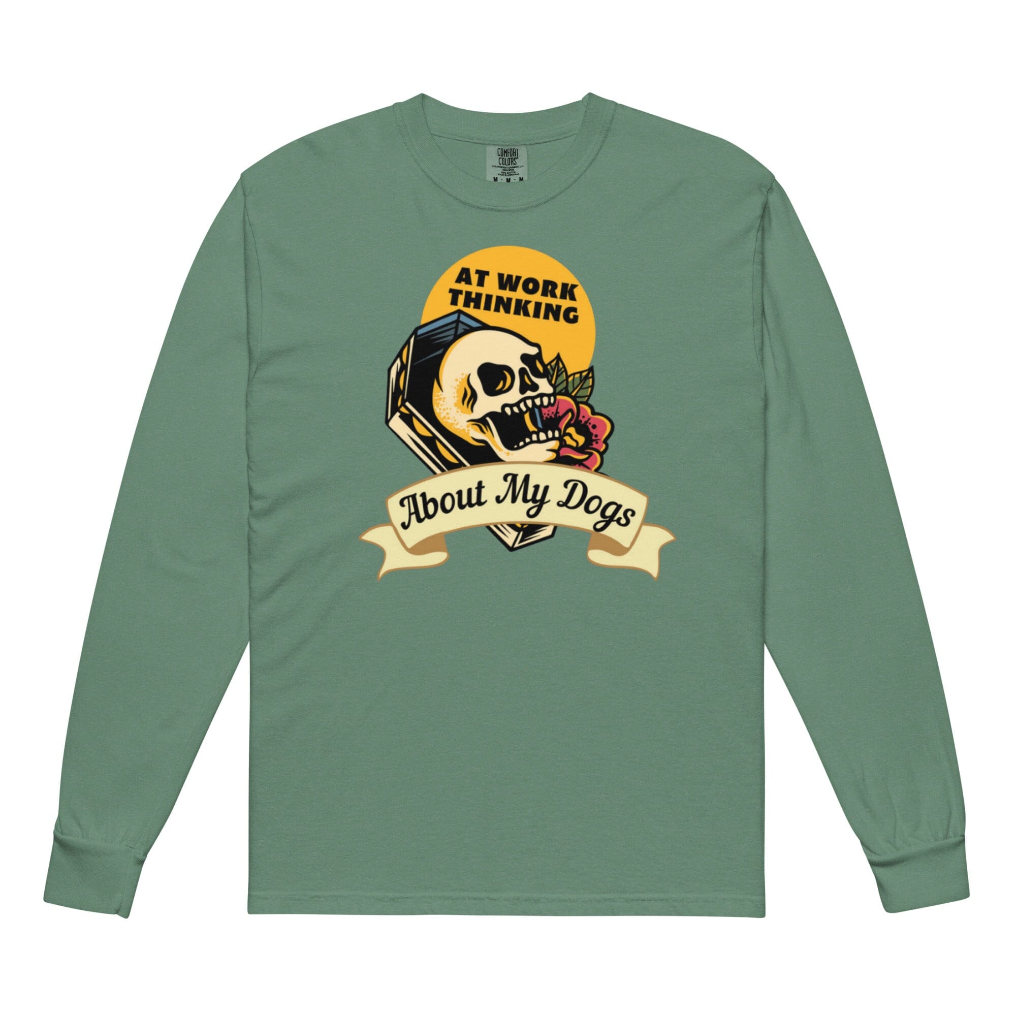 At Work Pigment Dyed Heavyweight T