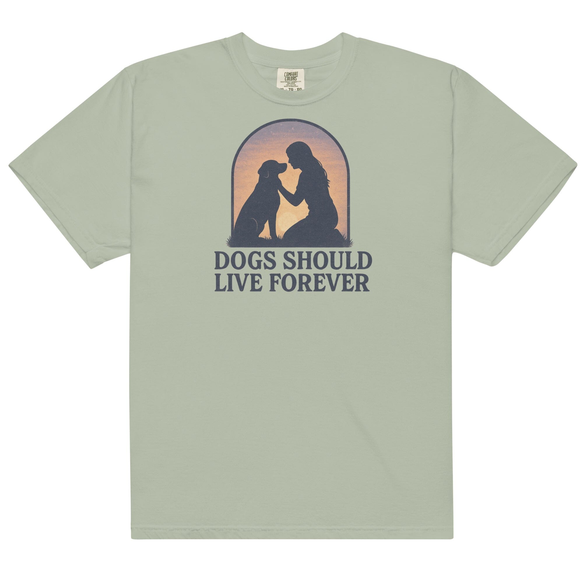 New Live Forever Pigment Dyed Uni T (PMAR)