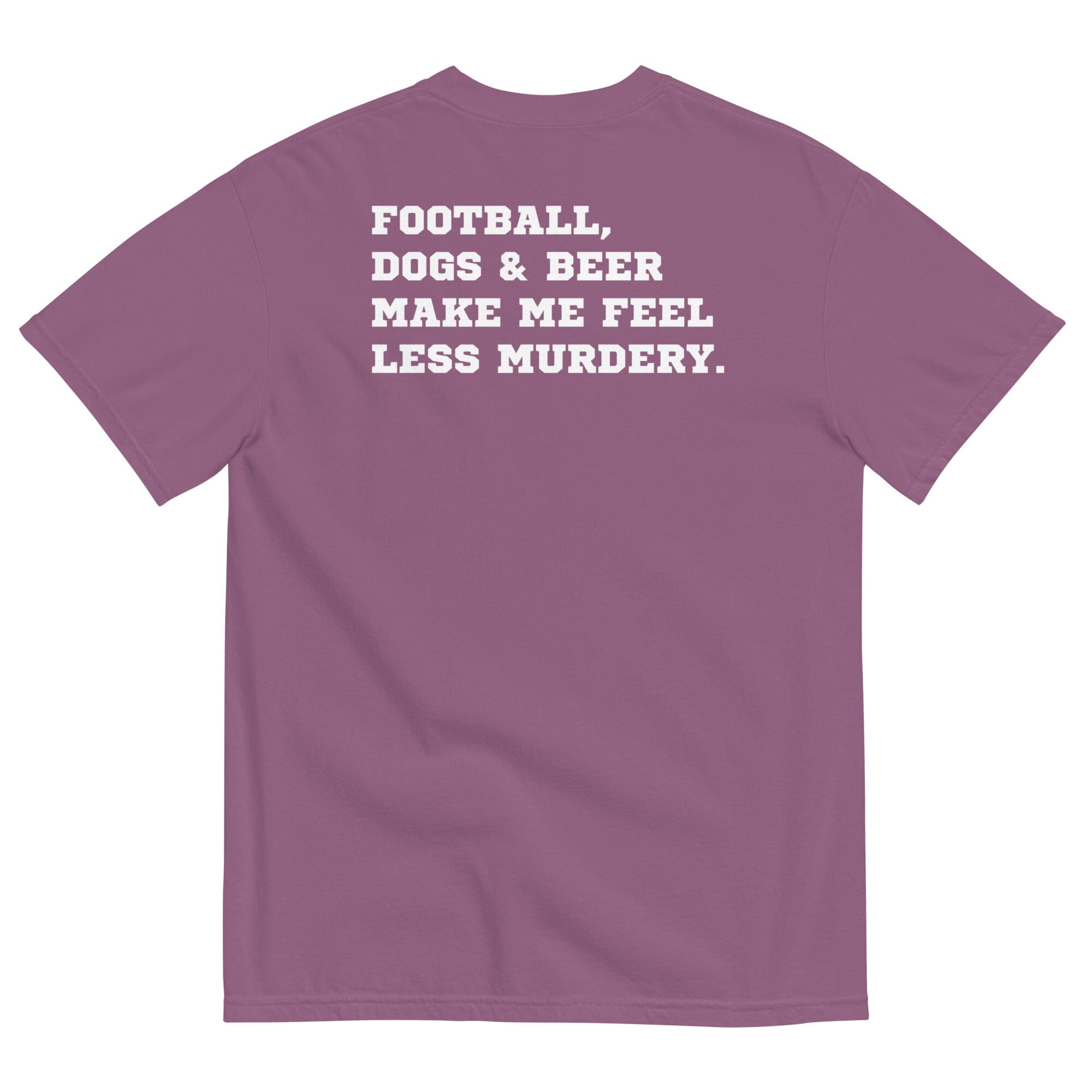Dogs & Football Pigment T (Unisex)