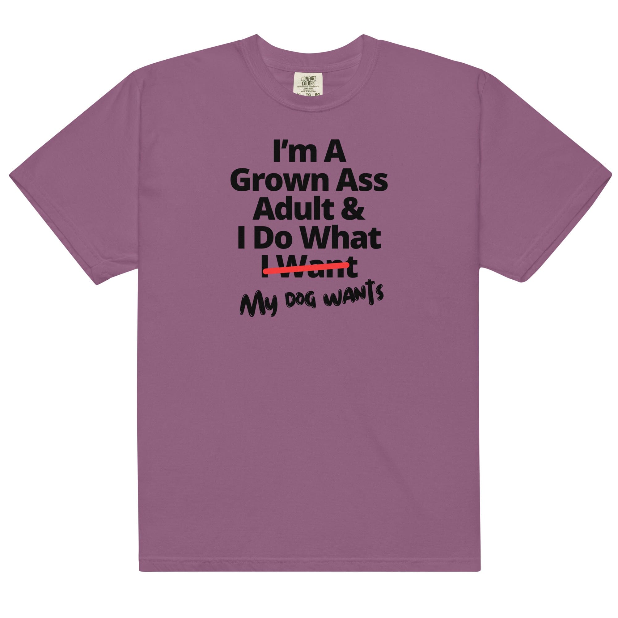 Grown Adult Pigment Dyed Uni T
