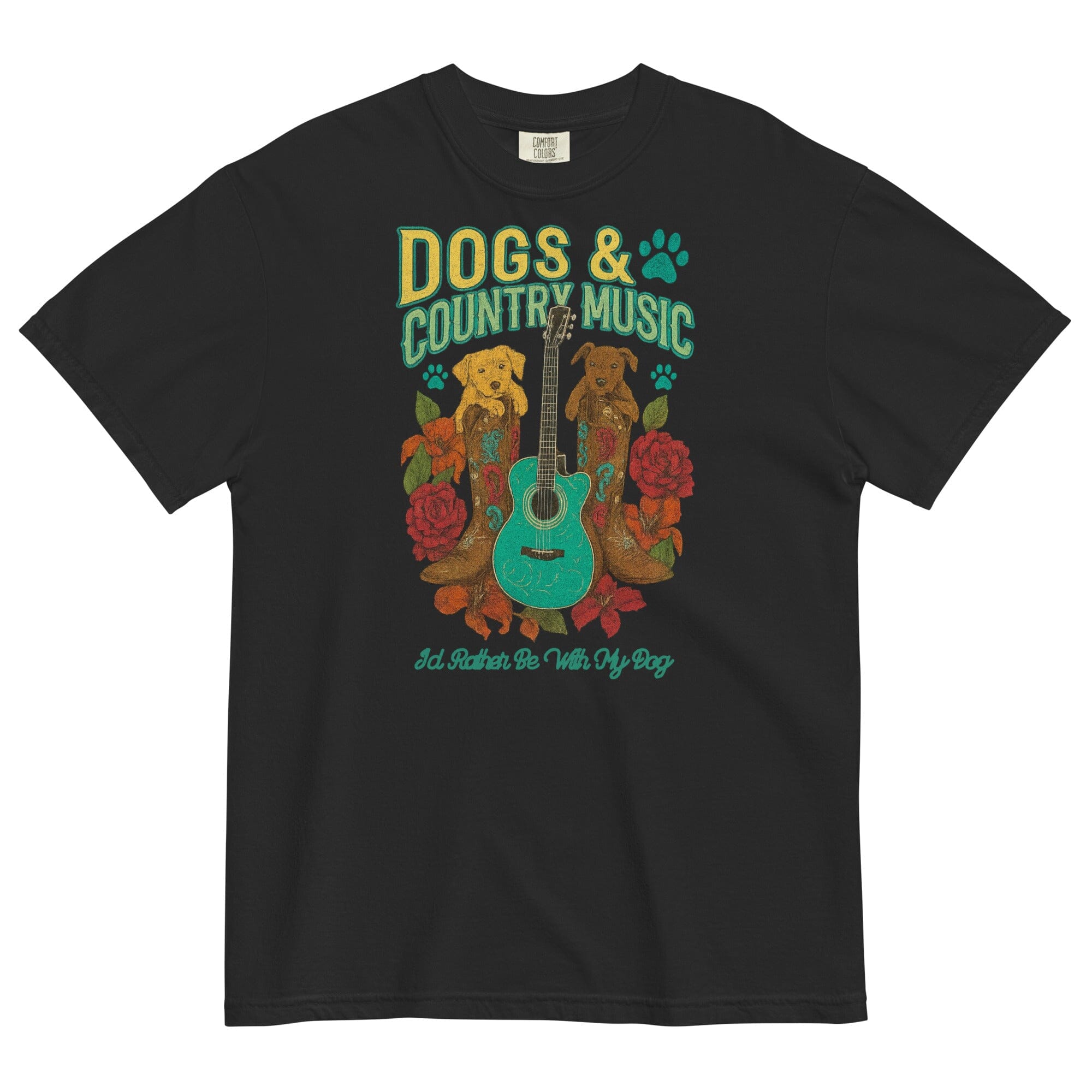 Dogs & Country Pigment Dyed Uni T
