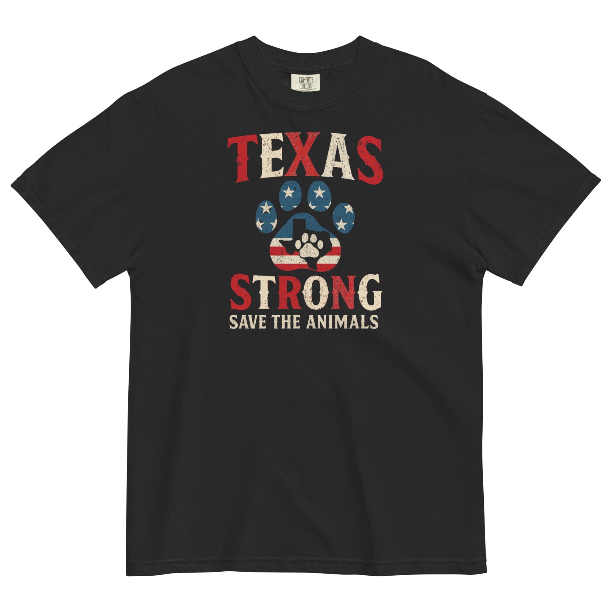 TX Flag Strong Pigment Dyed Uni T (ALL PROFIT DONATED)