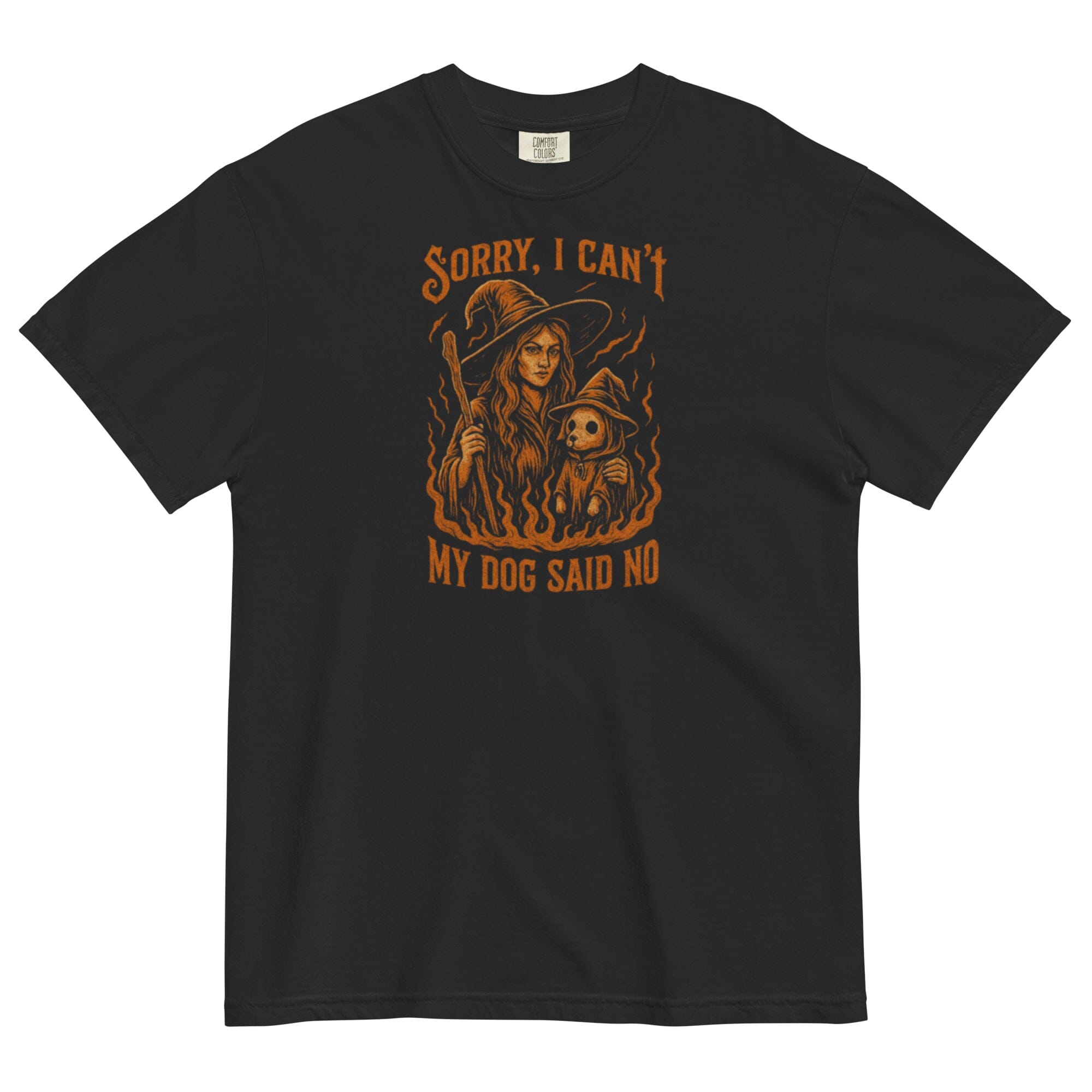 Dog Said No Witch Vibes Pigment Dyed T