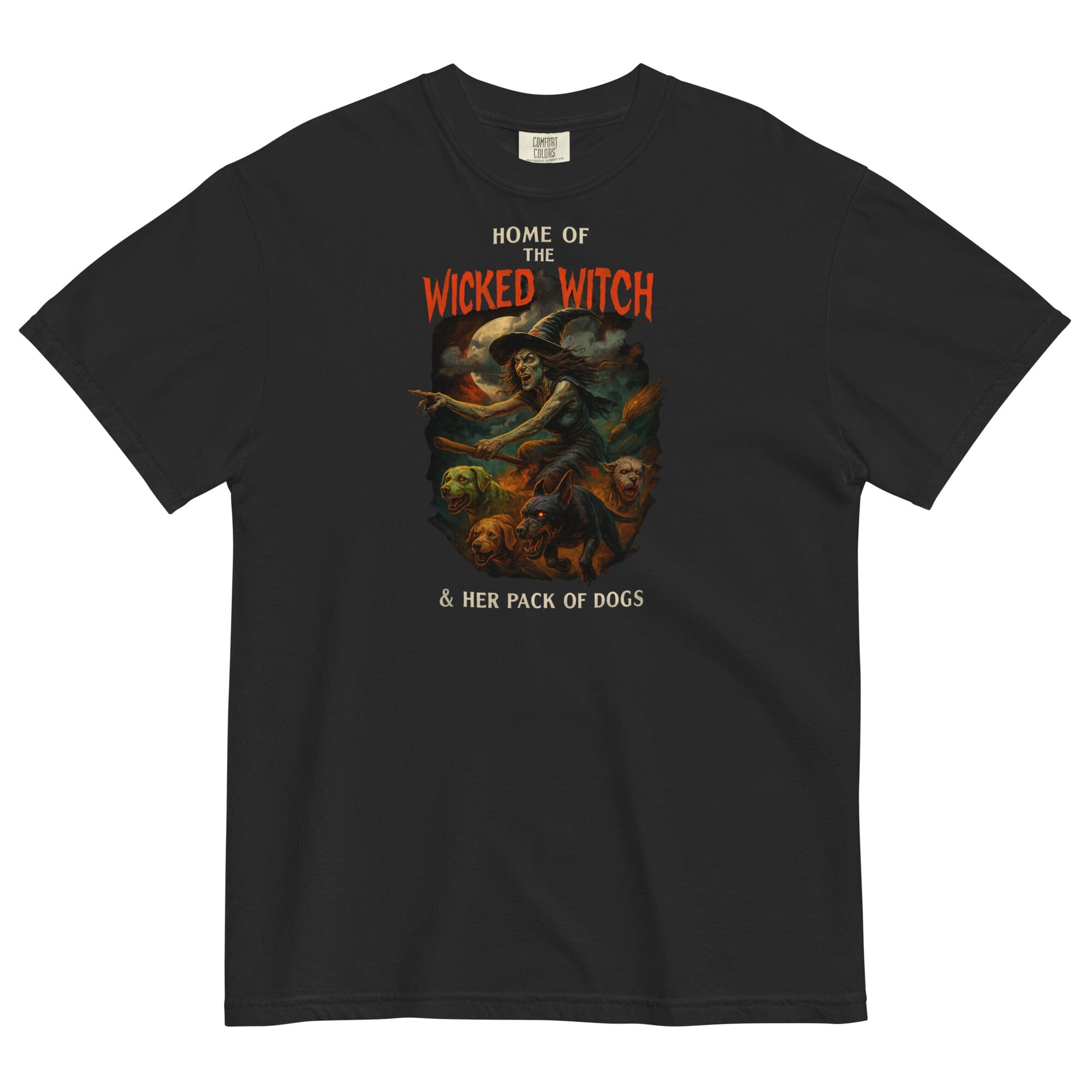 Wicked Witch Haunt Pigment Dyed Uni T