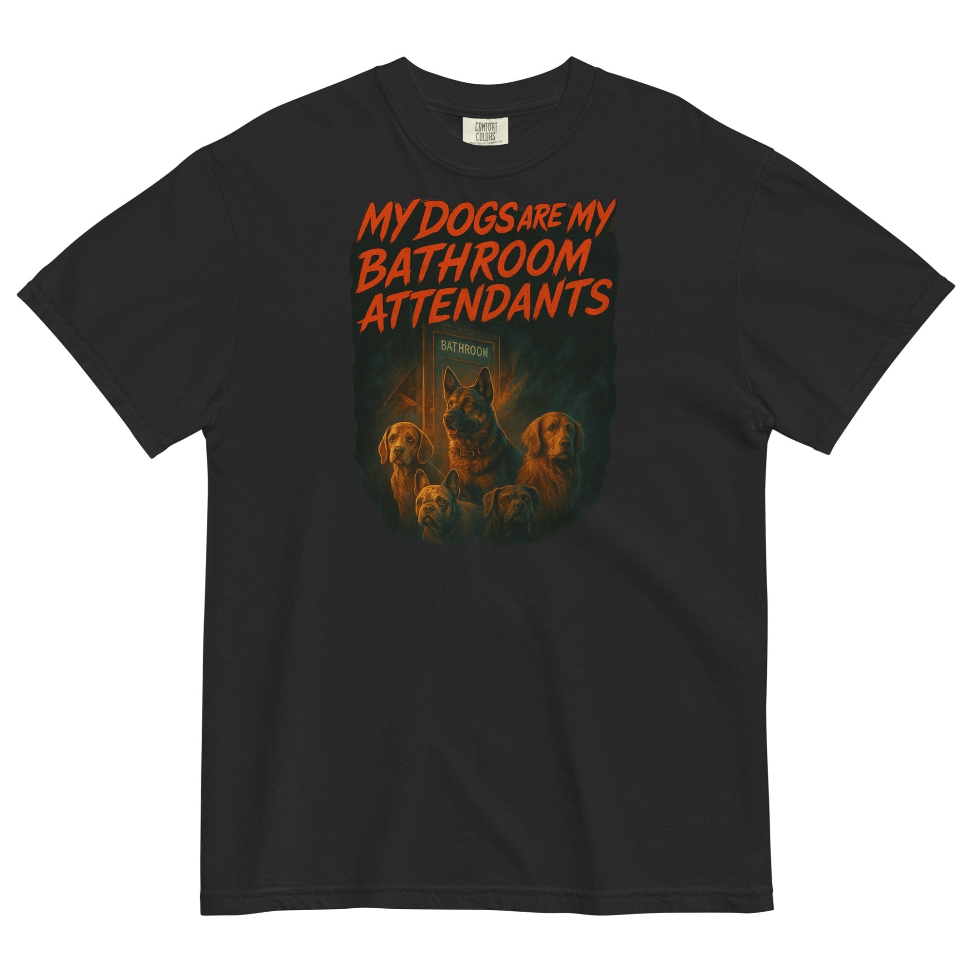 Bathroom Attendant Pigment Dyed Uni T